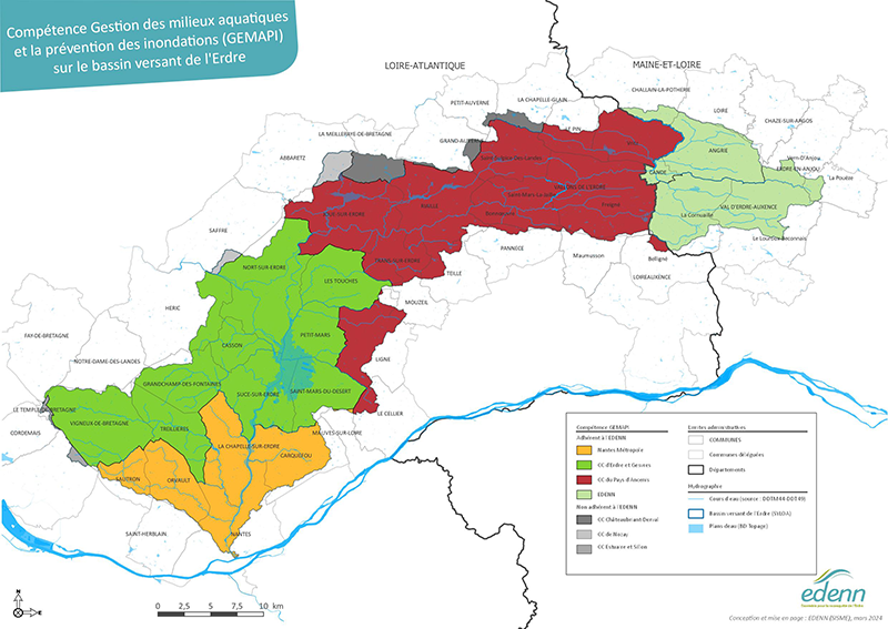 Carte compétence GEMAPI